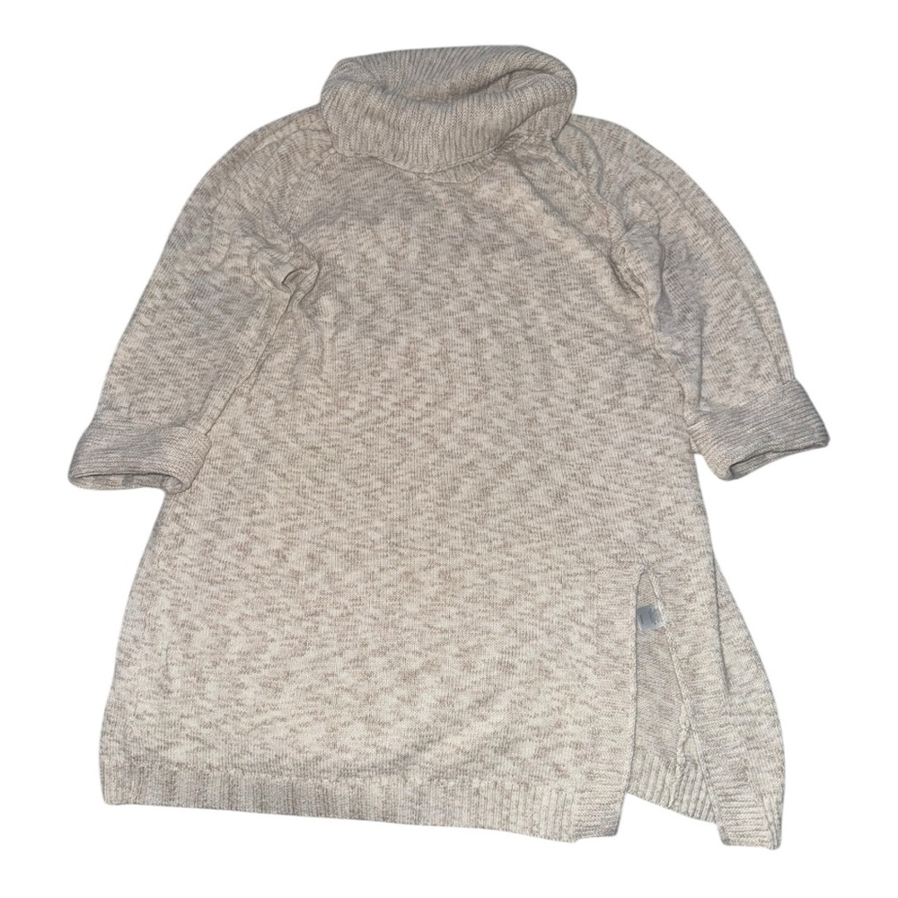 J. Jill Cream Cowl Neck Sweater